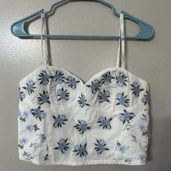 NWT Free People Wild Flowers Top Small -Sold Out Online - Picture 2 of 4